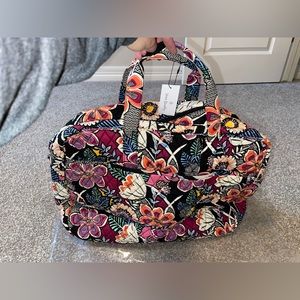 Vera Bradley Grand Traveler Bag Weekender Quilted Cotton in Kauai Floral NEW!
